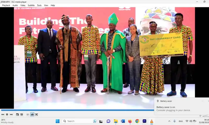 Spreading The Pan-Africanism Gospel! Prof. Muganga Appointed Patron As Pan-African Pyramid Opens New Chapter At Victoria University